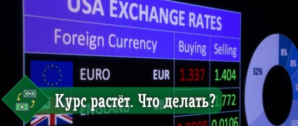 меняется курс валют